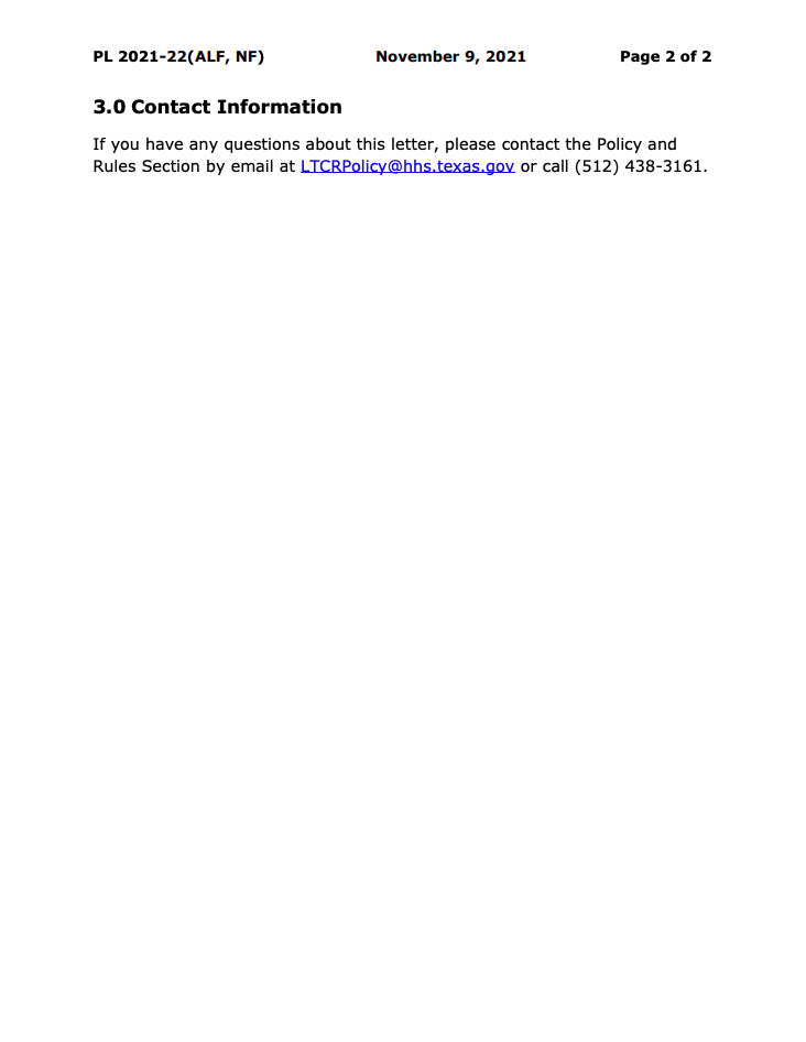 Posting of Ombudsman Information continued 